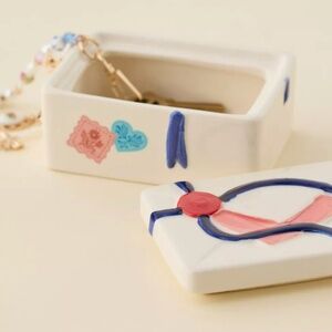 URBAN OUTFITTERS Secret Letter Ceramic Trinket Box (NIB, $20 Retail)